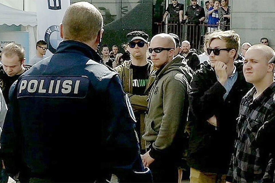 Финский суд продлил арест неонациста, подозреваемого в избиении прохожего. Фото: с сайта revleft.com