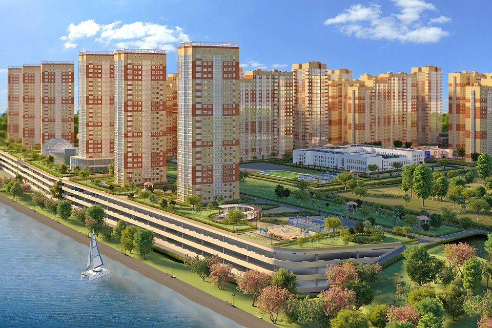 Микрорайон «Красный Аксай». Фото: «ЮгСтройИнвест»