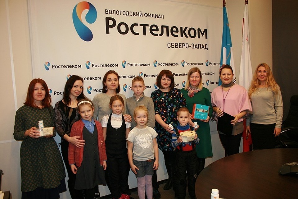 Все победители собрались в уютном зале Вологодского РОСТЕЛЕКОМа.