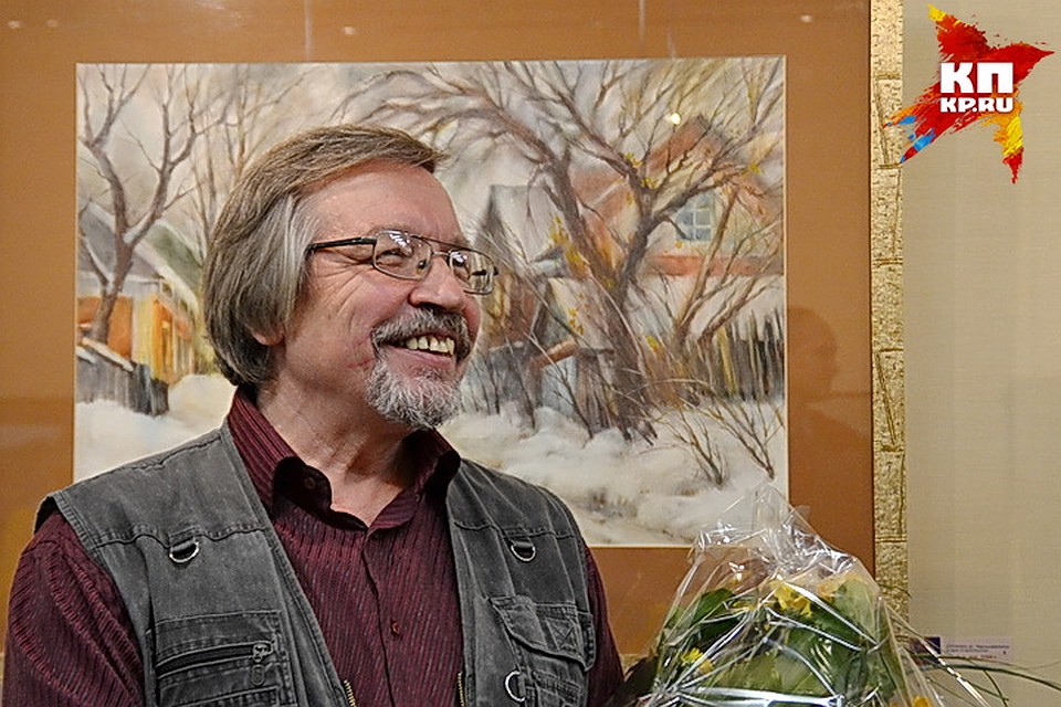 Александр Ечеин не только делает кукол, но и пишет замечательные акварели.