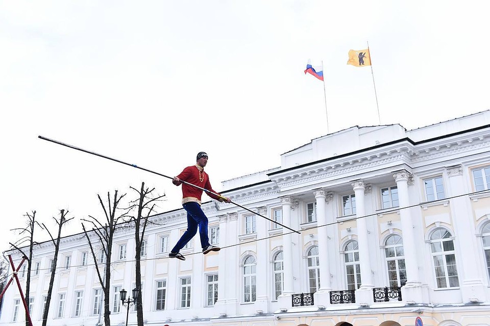Масленица в Ярославле.