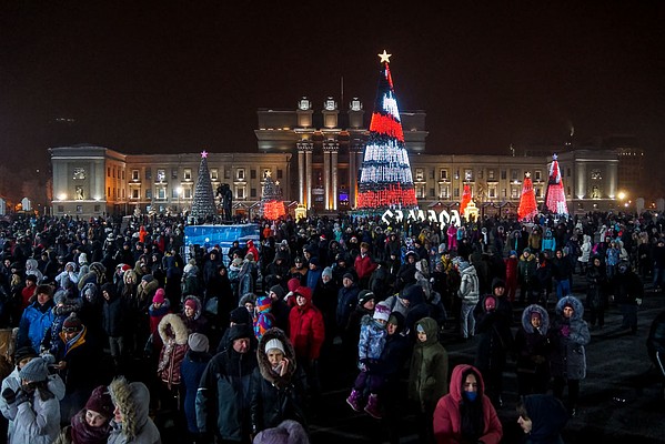 Новый год 2019 в Самаре картинки Новый год 2019 в Самаре картинки