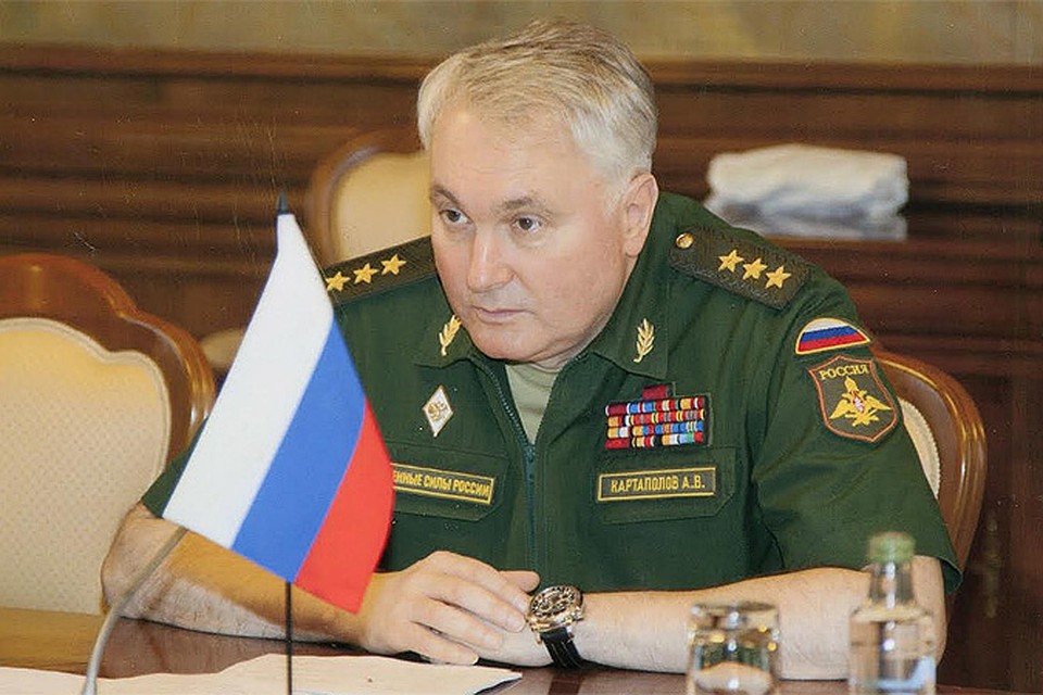 Заместитель начальника Генштаба генерал-полковник Андрей Картаполов.