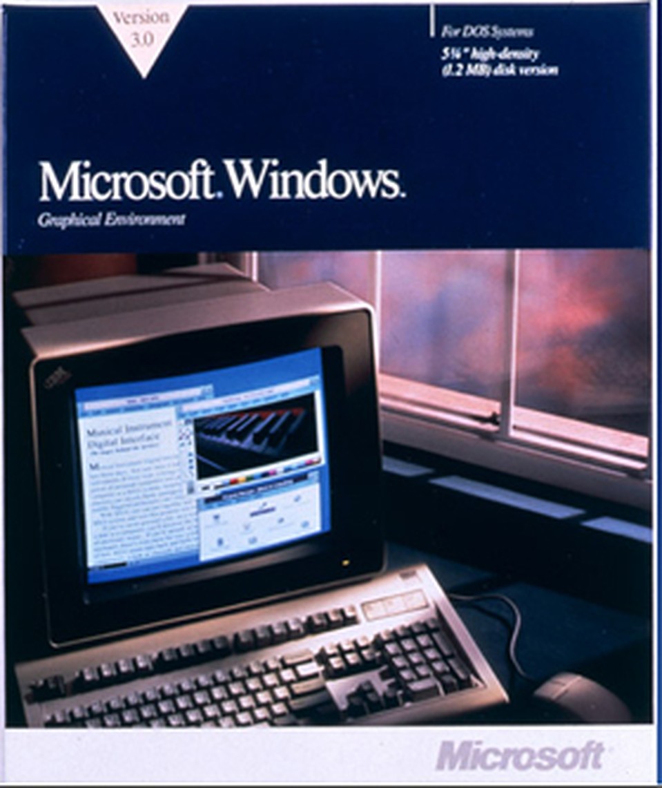 А это знаменитая Windows 3 Фото: Архив "КП"