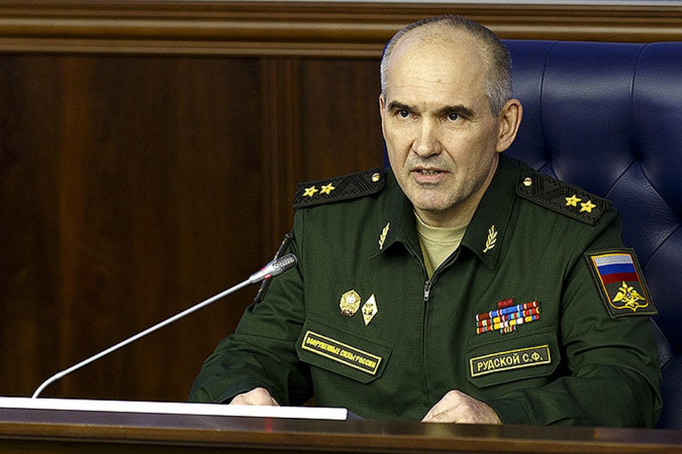 Начальник Главного оперативного управления Генштаба генерал-лейтенант Сергей Рудской. Фото: ГРИШАНКИН Сергей