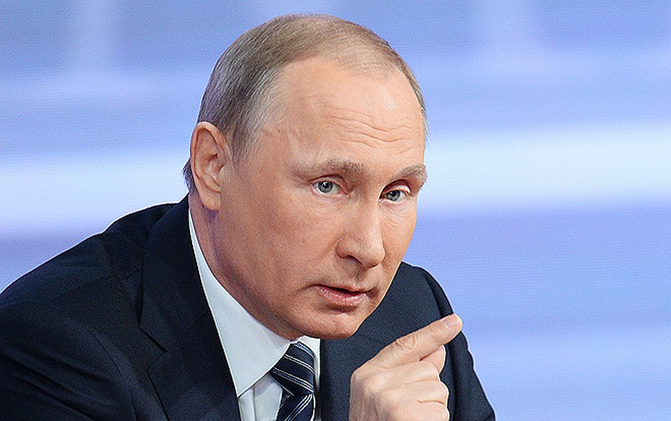 "Мы не воевали, не оккупировали никого, нигде не стреляли, ни один человек не погиб в результате событий в Крыму. Ни один!" Фото: РИА Новости