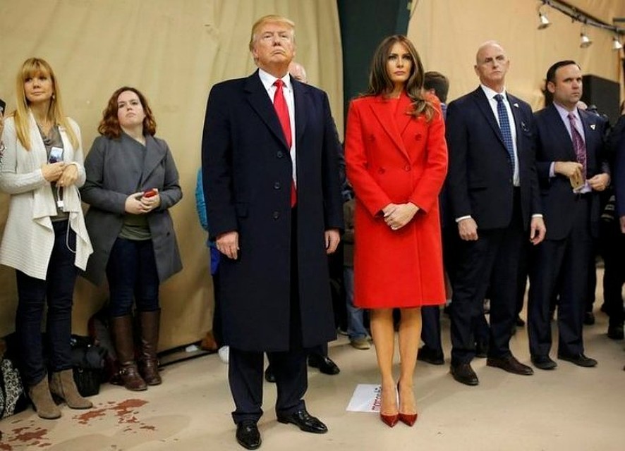Дональд Трамп с женой Меланией на предварительных выборах в Айове Фото: REUTERS