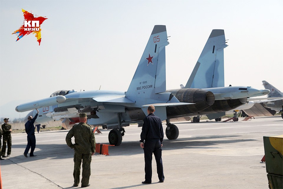 По словам президента, Россия сохранит своё военное присутствие на авиабазе Хмеймим. Фото: Владимир ВЕЛЕНГУРИН