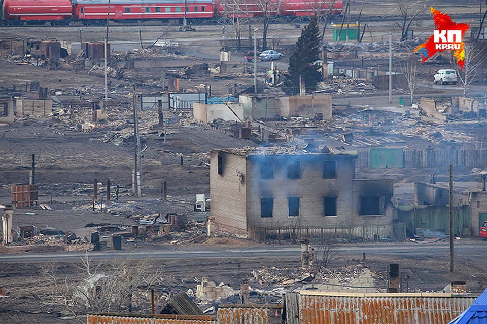 12 апреля 2015 года в Хакасии случился самый мощный в истории республики пожар Фото: Мария ЛЕНЦ