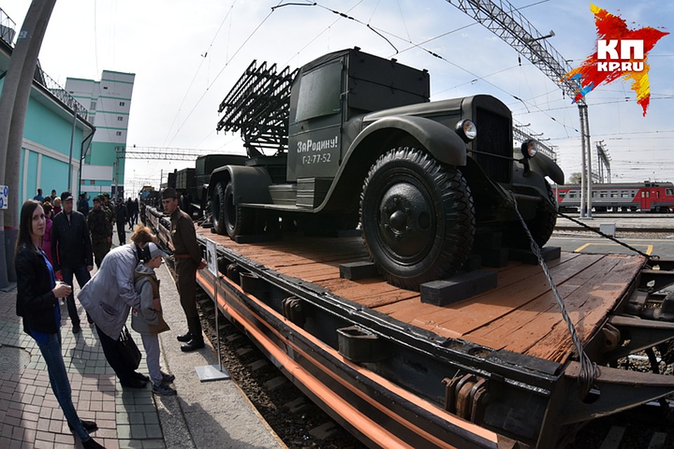 БМ-13 на шасси грузовика ЗиС-6 - легендарная «катюша». Фото: Влад КОМЯКОВ