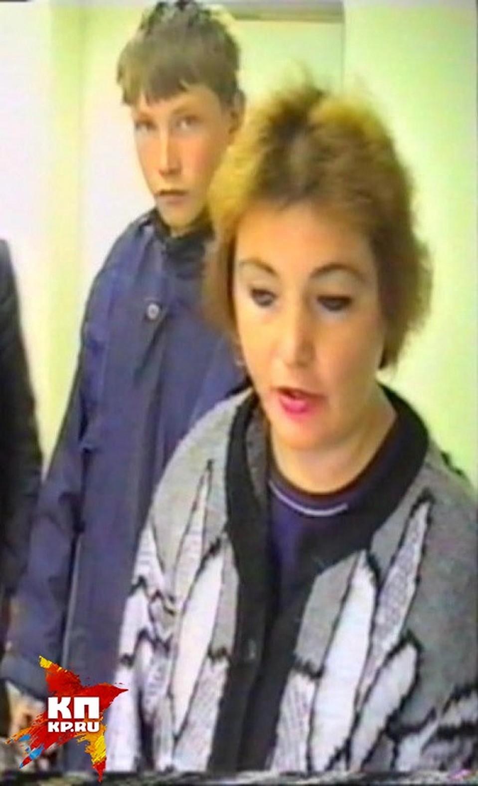 Внук Тамары Васильевны с мамой в 1996 году Фото: Владимир БЕНДЛИН