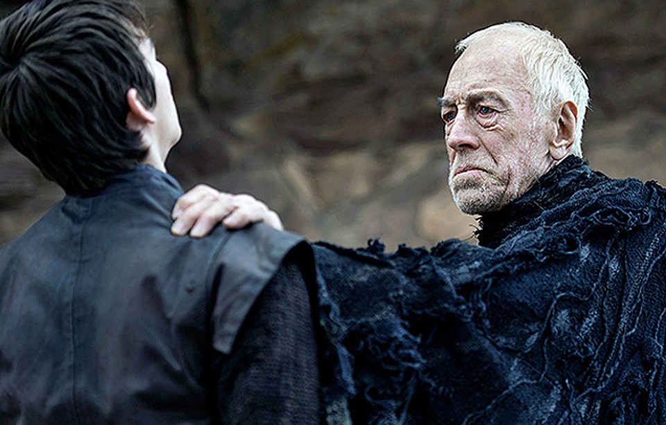 Знаменитый шведский актёр Макс Фон Сюдов в сериале "Игра престолов". Фото: кадр из сериала