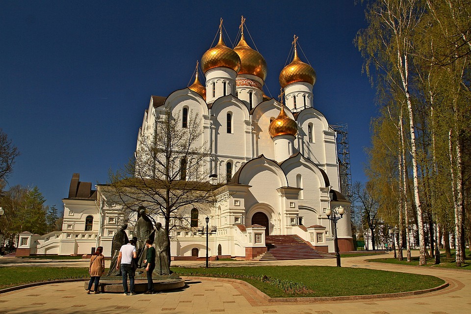 Успенский собор Ярославля восстановили в 2010 году, к празднованию тысячелетия города Фото: Евгений ВАСИН