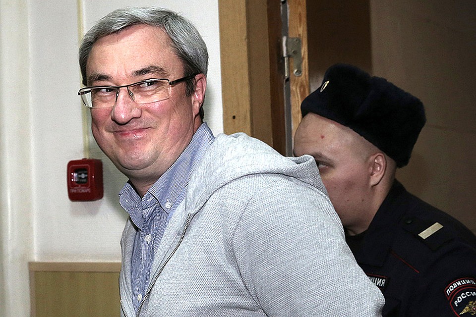 Бывший глава Республики Коми Вячеслав Гайзерв Басманном суде. ФОТО Валерий Шарифулин/ТАСС