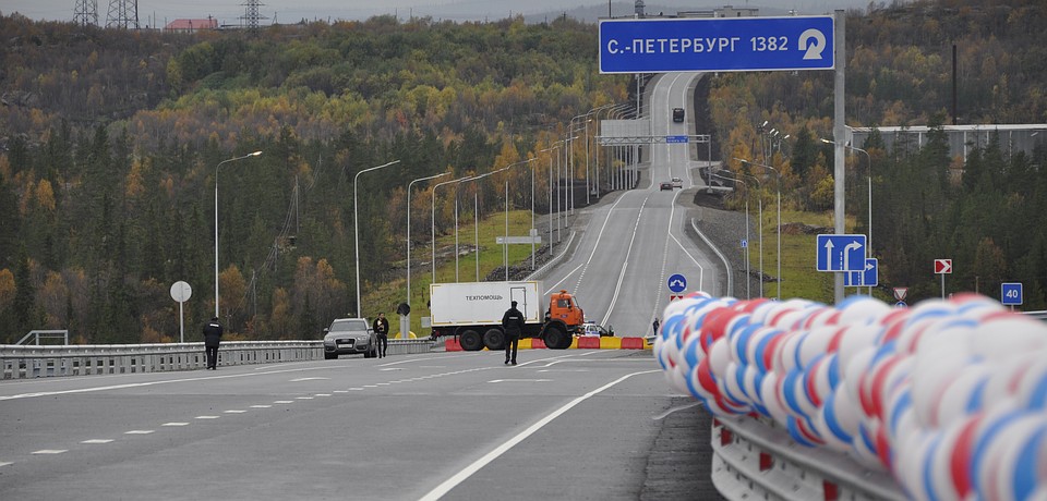 Это первая дорога категории 1в в Мурманской области, благодаря этому получилось разгрузить движение на главных улицах города. Фото: Екатерина КОНОТОП