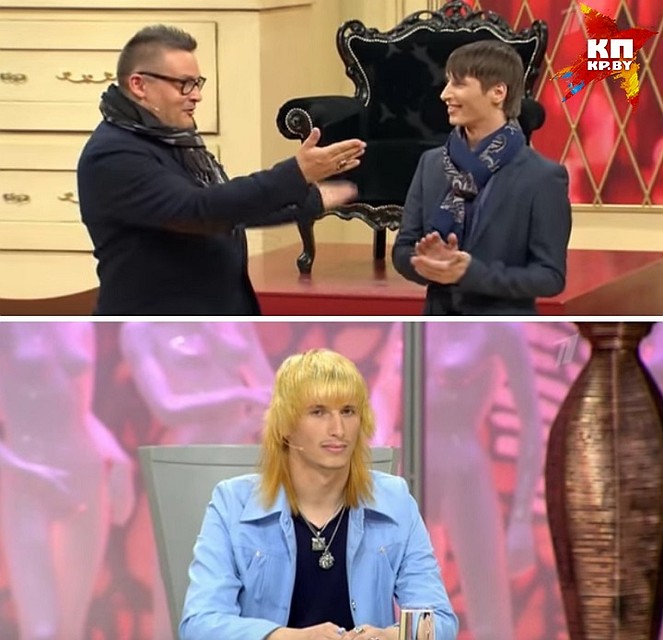 На съемках "Модного приговора"