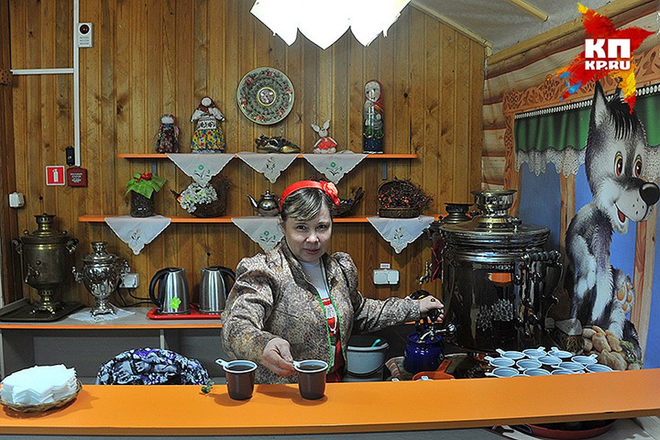 Остановка на чаепитие. Фото: Виктор ГУСЕЙНОВ