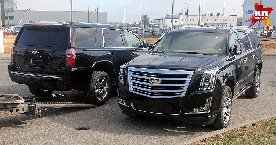 Cadillac Escalade и Chevrolet Tahoe белорусской сборки ничем не отличаются от своих импортных аналогов. Фото: Геннадий МОЖЕЙКО