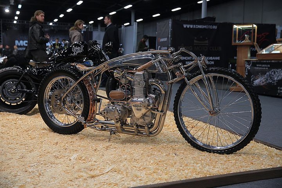 В Custom & Tuning Show принимают участие около 40 ателье и свыше 60 мотоциклов. Фото: Вячеслав Ларкин