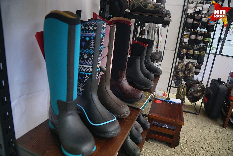 Сапоги MuckBoot - идеальные для охоты, рыбалки, туризма и просто активного образа Фото: Алексей БУЛАТОВ