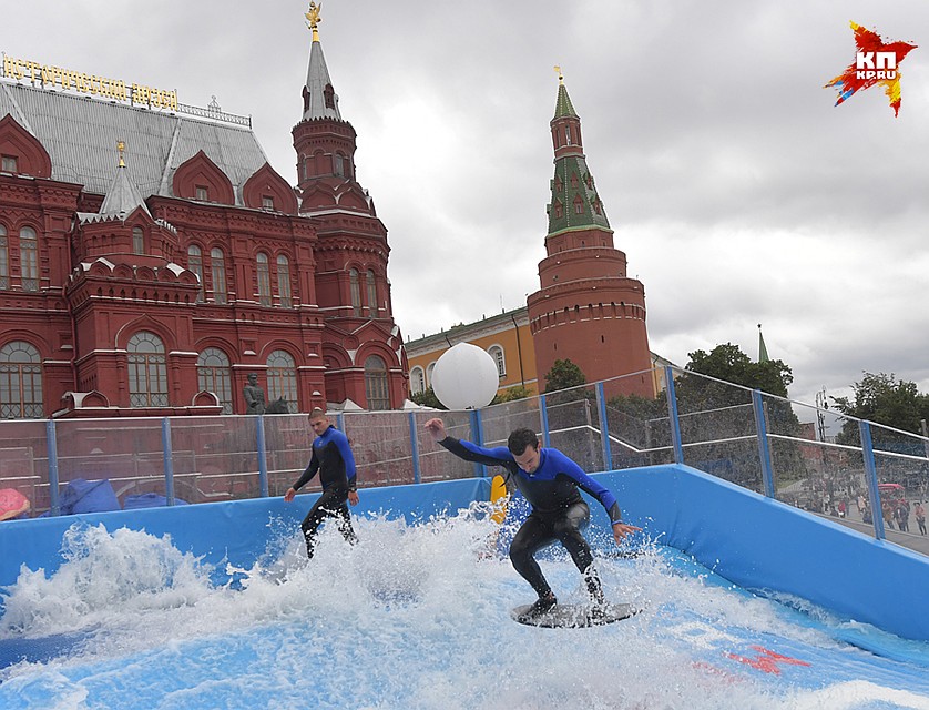 Вейк-парк возле Кремля открылся Фото: Владимир ВЕЛЕНГУРИН