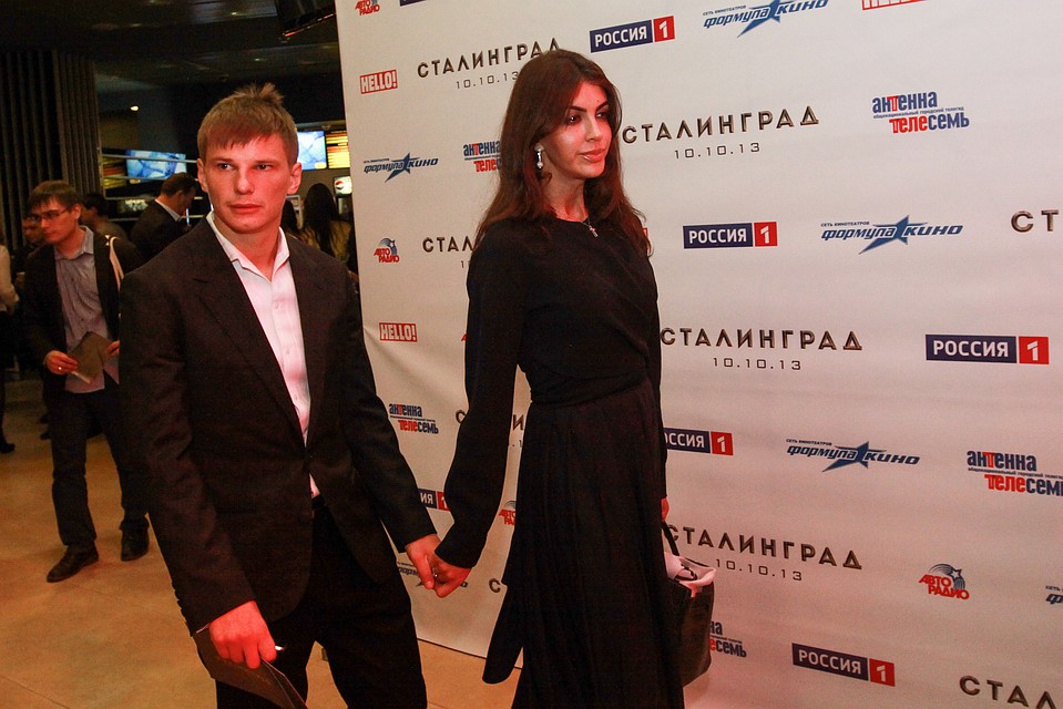 Аршавин и Казьмина Фото: Тимур ХАНОВ