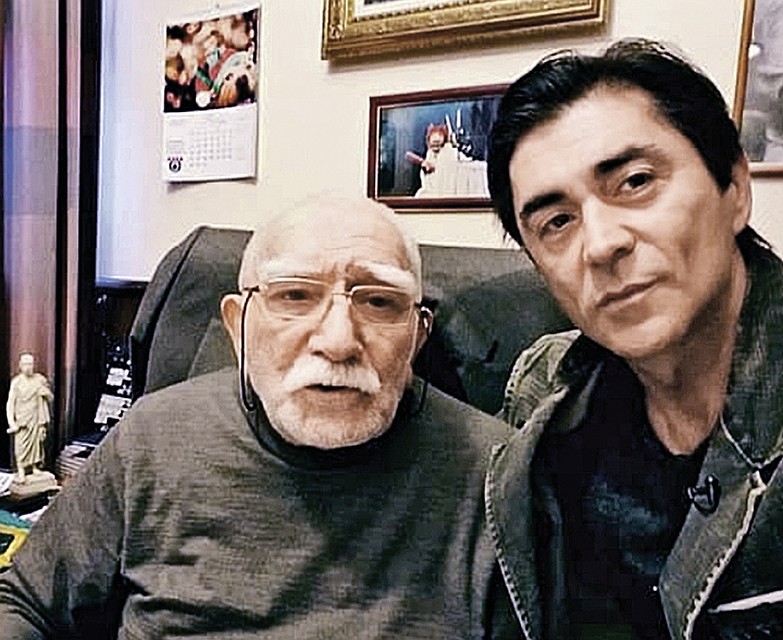 Степан увиделся с Арменом Джигарханяном после долгого перерыва. Фото: instagram.com/s_jigro