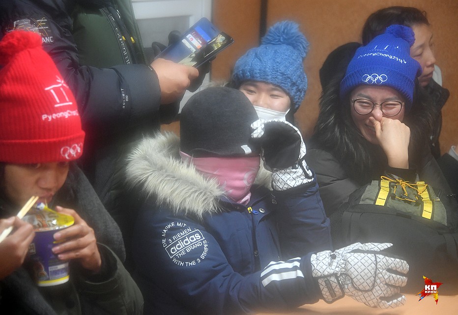 Спонсором Олимпиады была фирма, производившая быстрое питание в виде лапши Фото: Владимир ВЕЛЕНГУРИН