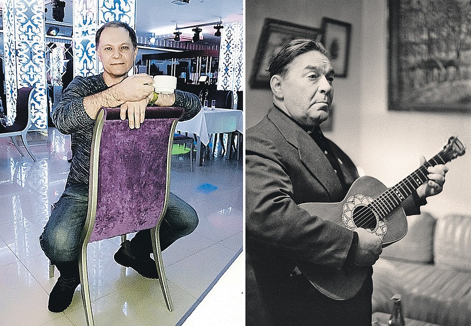 После ДНК-теста, который показал, что вероятность родства Игоря Пашинина со знаменитым певцом 95%, он сменил фамилию и отчество и теперь зовется Игорем Леонидовичем Утесовым. Фото: vk.com , Юрий АБРАМОЧКИН/РИА Новости