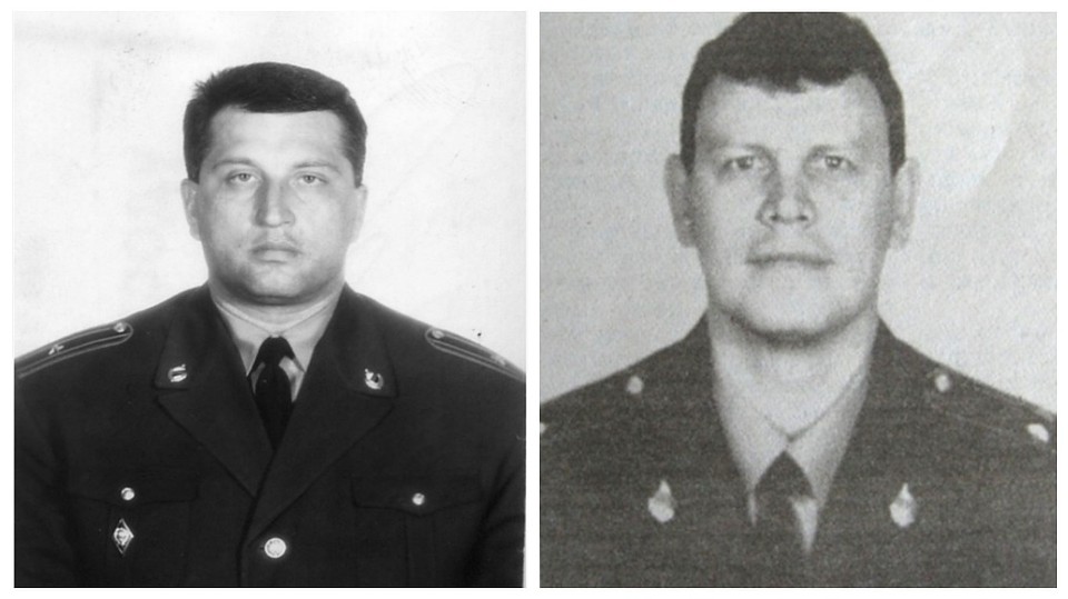 Дмитрий Огородников (слева) и Юрий Онищук - коллеги, друзья и учителя Максимова, погибшие от рук преступников