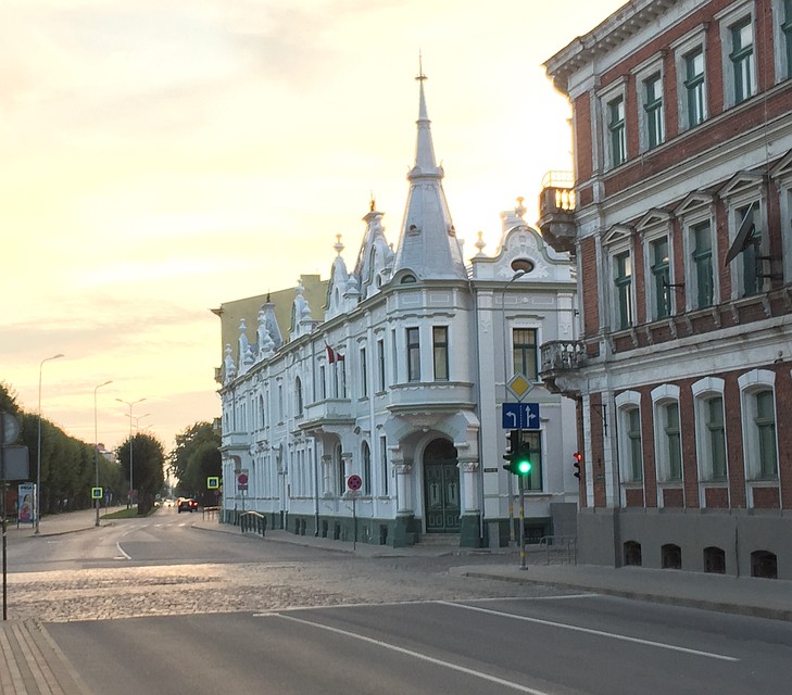 Улицы Лиепаи ведут к морю