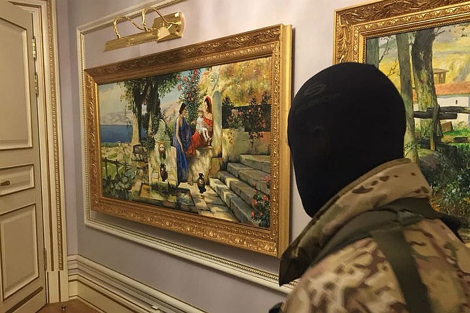 В домах задержанных были виды как в Эрмитаже Фото: СКР