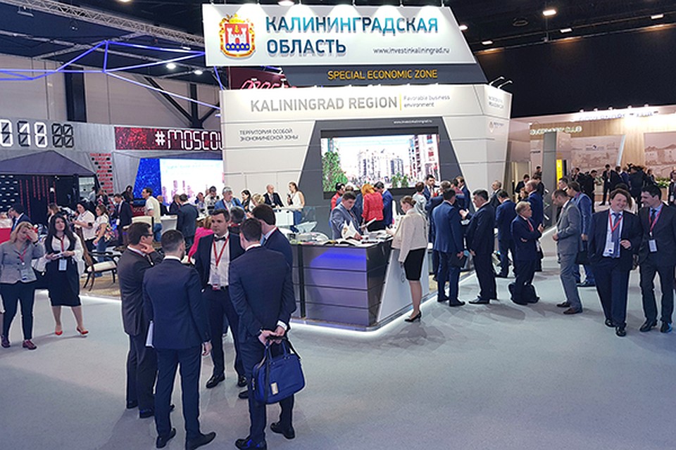 Павильон Калининградской области на ПМЭФ. Фото: Эдуард Молчанов
