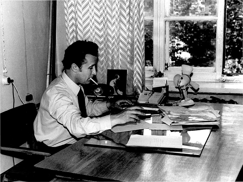 Вот так выглядел рабочий кабинет Князькина в 1978 году