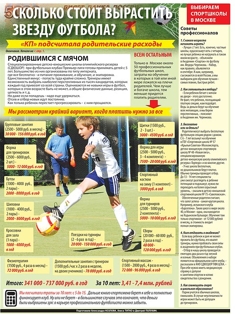 Сколько стоит вырастить звезду футбола