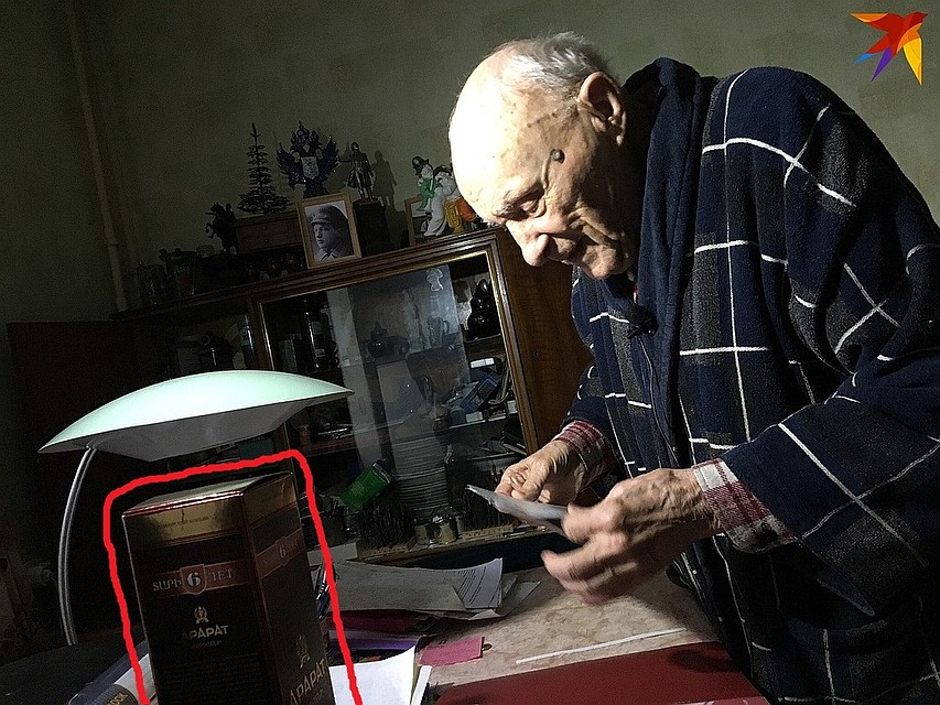 А вот и этот самый коньяк Фото: Алина ГАБДУЛИНА