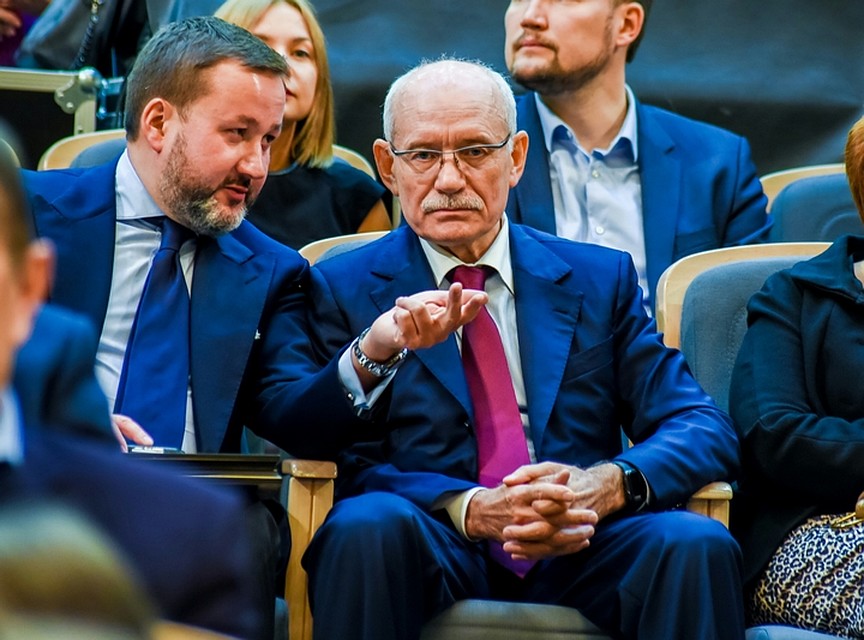 На церемонии награждения победителей конкурса побывали президент Фонда Мустая Карима Тимербулат Каримов и Глава Башкирии Рустэм Хамитов Фото: Марат МУЛЮКОВ