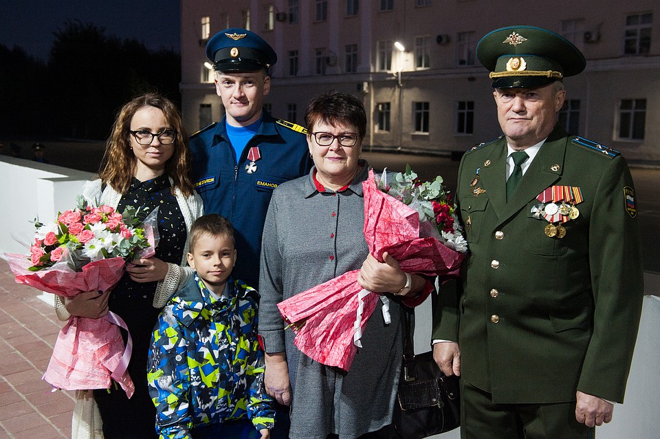 Поддержать Михаила приехала вся его семья. Фото: Александр РАЙКО