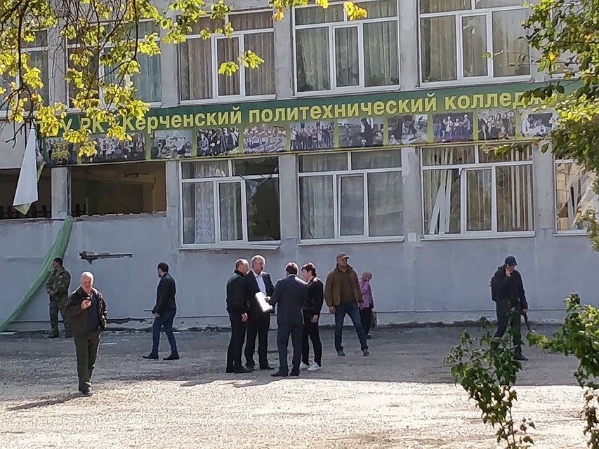 В таком виде до сих пор находится колледж Фото: Надежда ДАЦЮК