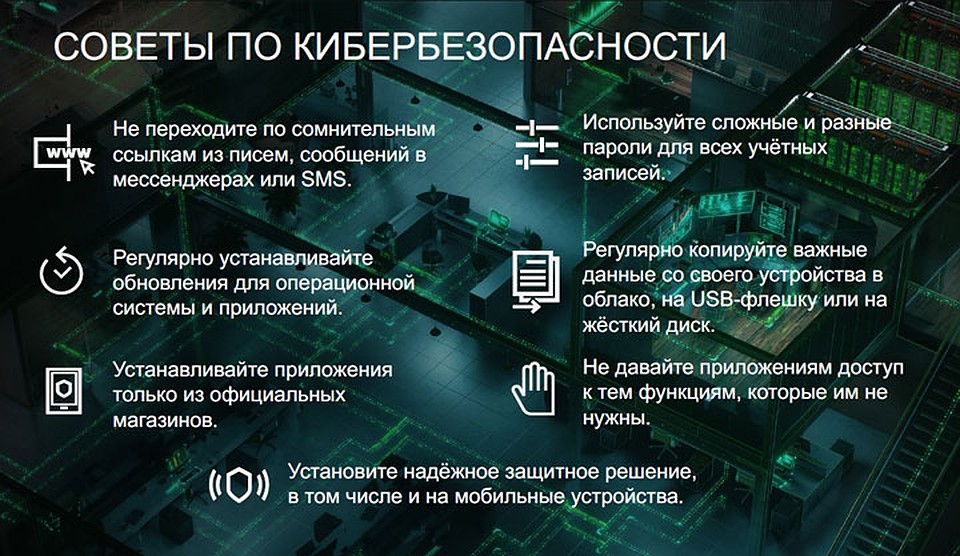 Советы по кибербезопасности. Фото: представитель «Лаборатории Касперского»