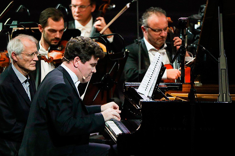 Денис Мацуев на гала-вечере Международного культурного форума. Фото: culturalforum.tassphoto.com