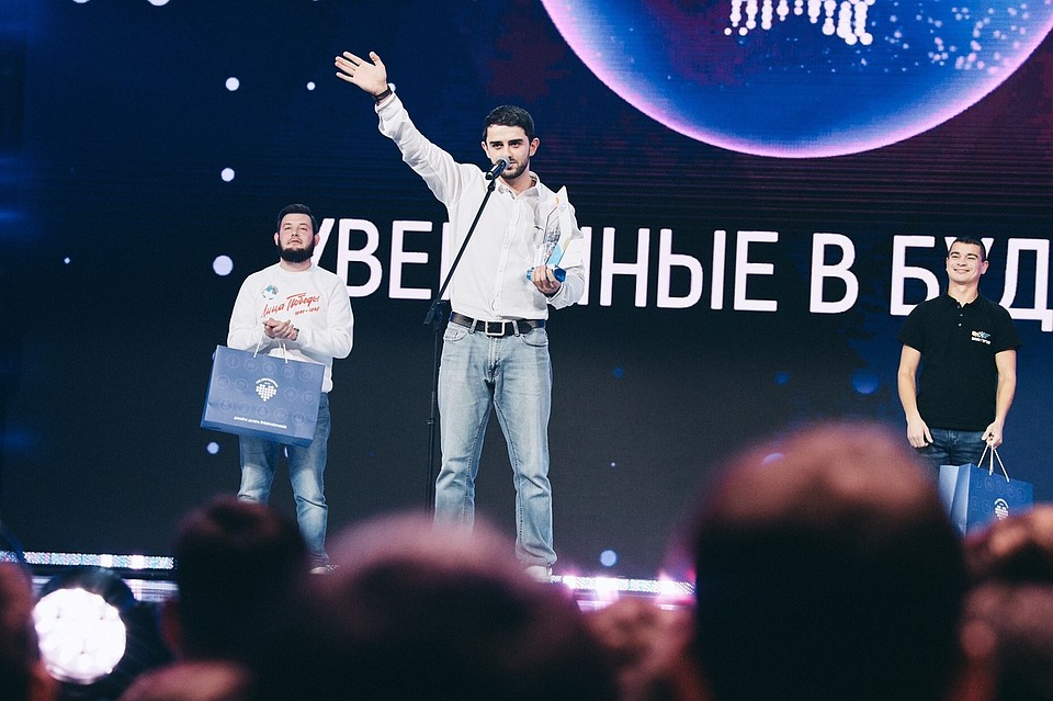 Заурбек Цаллагов, получил награду за свое проект «Родовые башни».