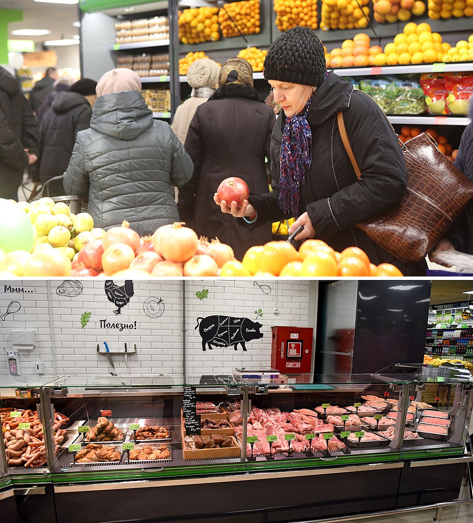 В просторном магазине ассортимент практически в три раза больше!
