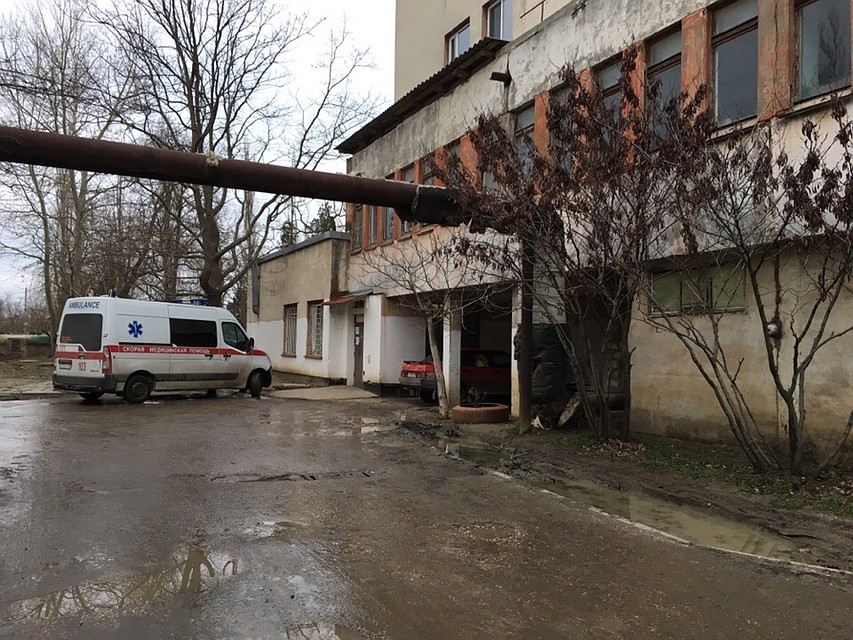 Спасенных доставили в первую городскую больницу Керчи Фото: Александра ЯСЕЛЬСКАЯ