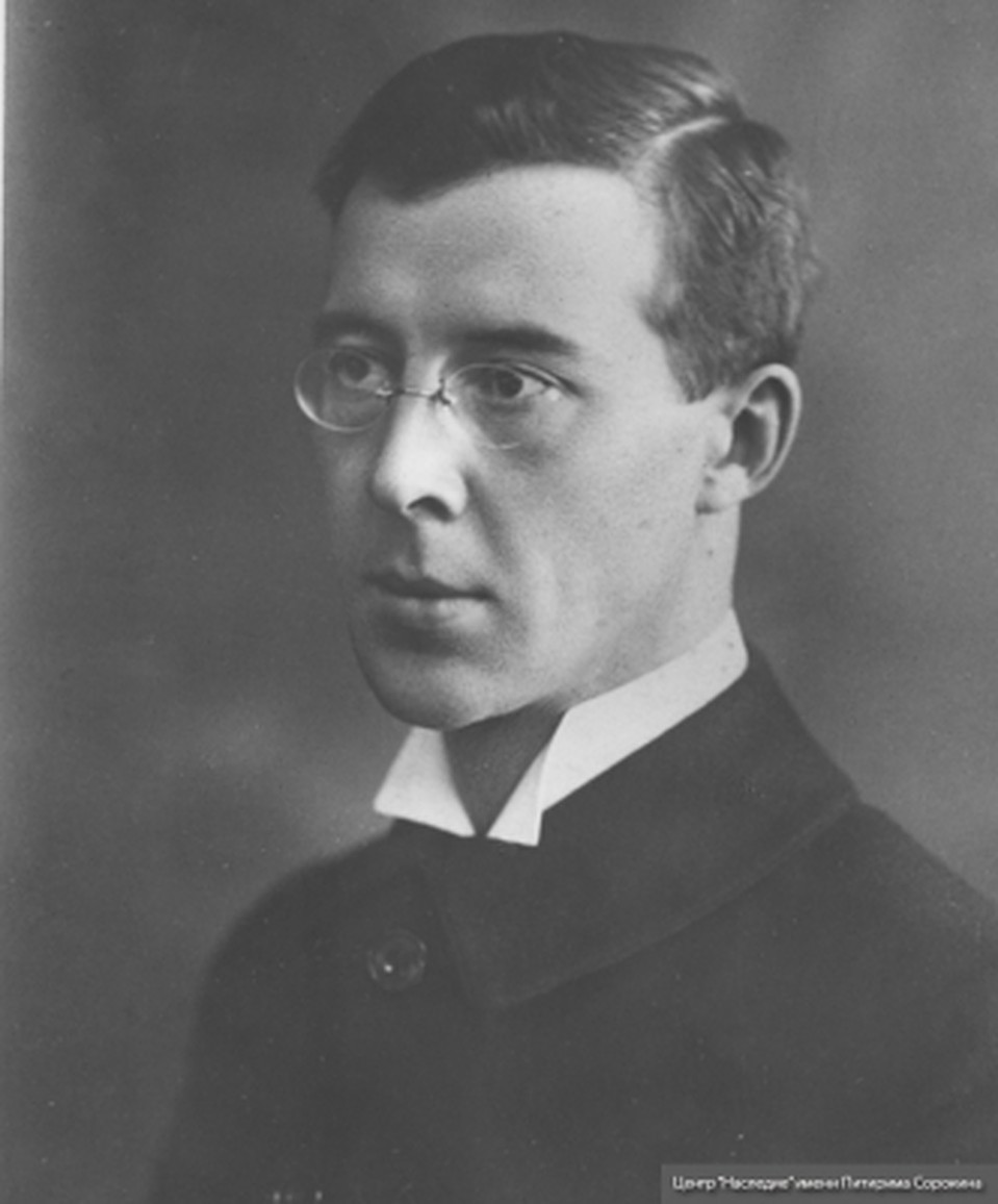 Питирим Сорокин в 1917 году