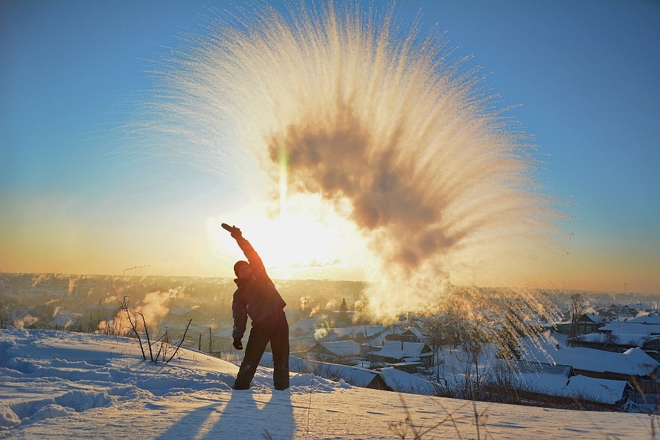 А это Кыштым, на улице -31. Фото: Алексей Нестеренко.
