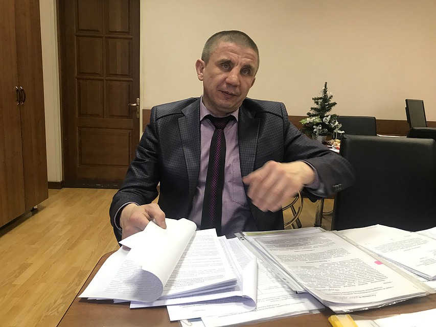 Глава бюджетного комитета Верховного совета Хакасии Олег Иванов. Фото: Владимир ВОРСОБИН