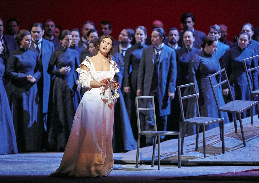 Ольга Перетятько на сцене Венской оперы. Фото Wiener Staatsoper / Michael Pöhn