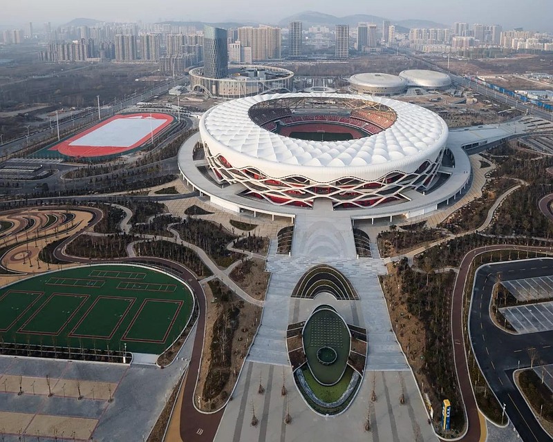 Zaozhuang Sports and Cultural Park Stadium. Фото: www.udg.com