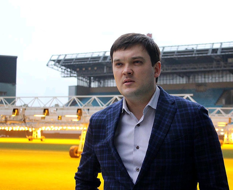 Гендиректор ФК Балтика Тажутдин Качукаев. Фото из личного архива